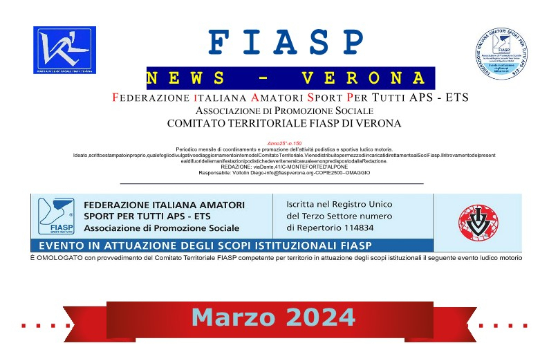 Fiasp News Marzo