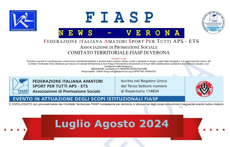 Fiasp News Luglio Agosto