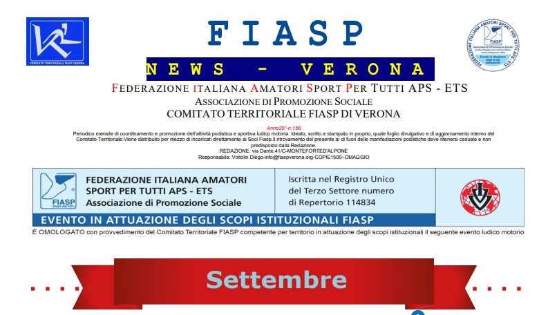 Fiasp News Settembre