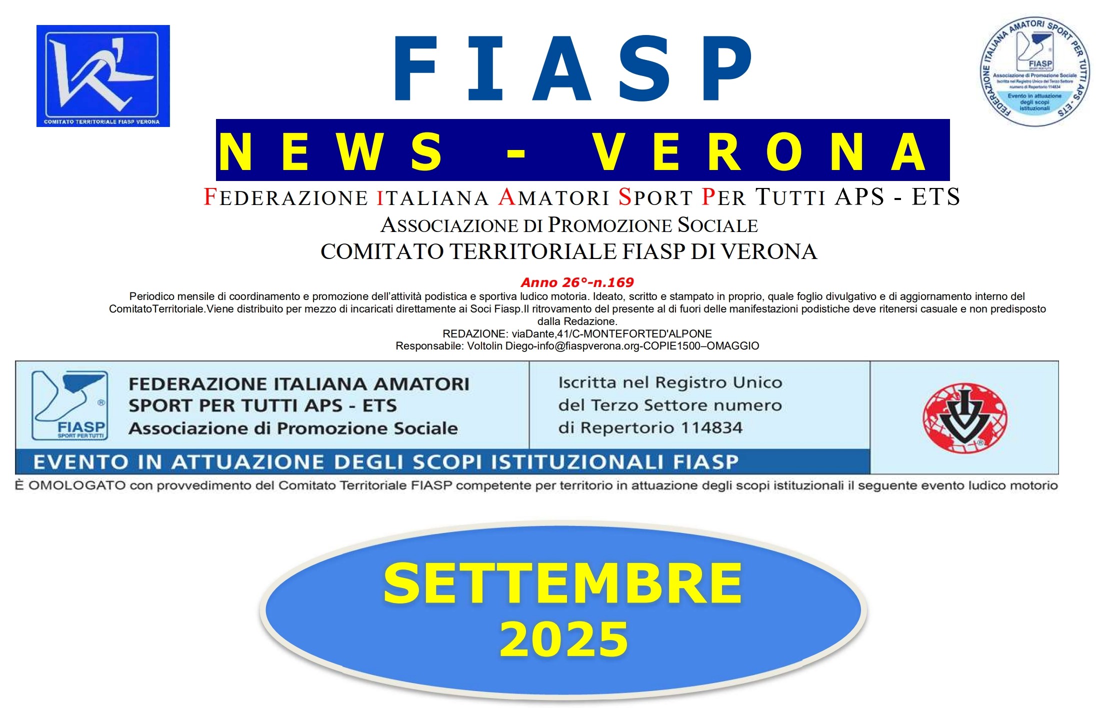 Fiasp News di Settembre 2025