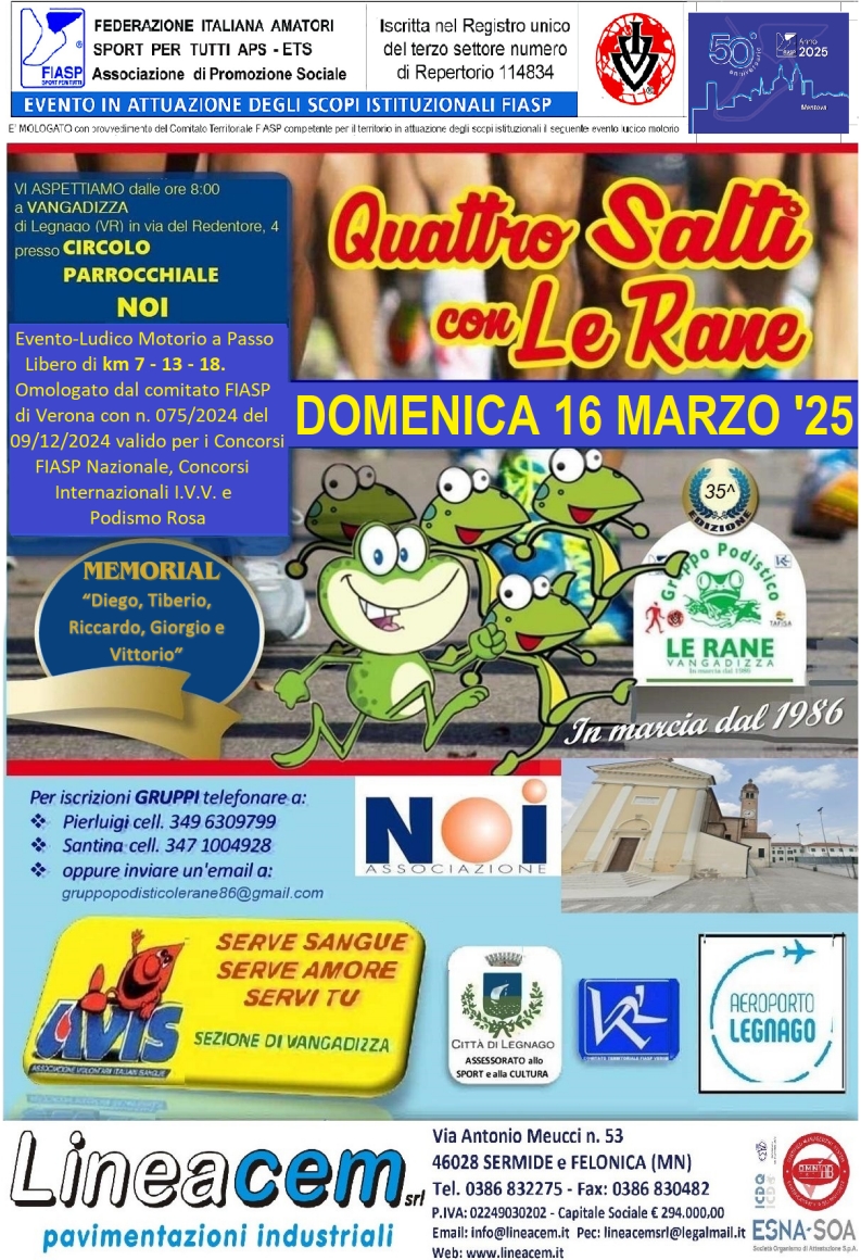 4 Salti con le rane