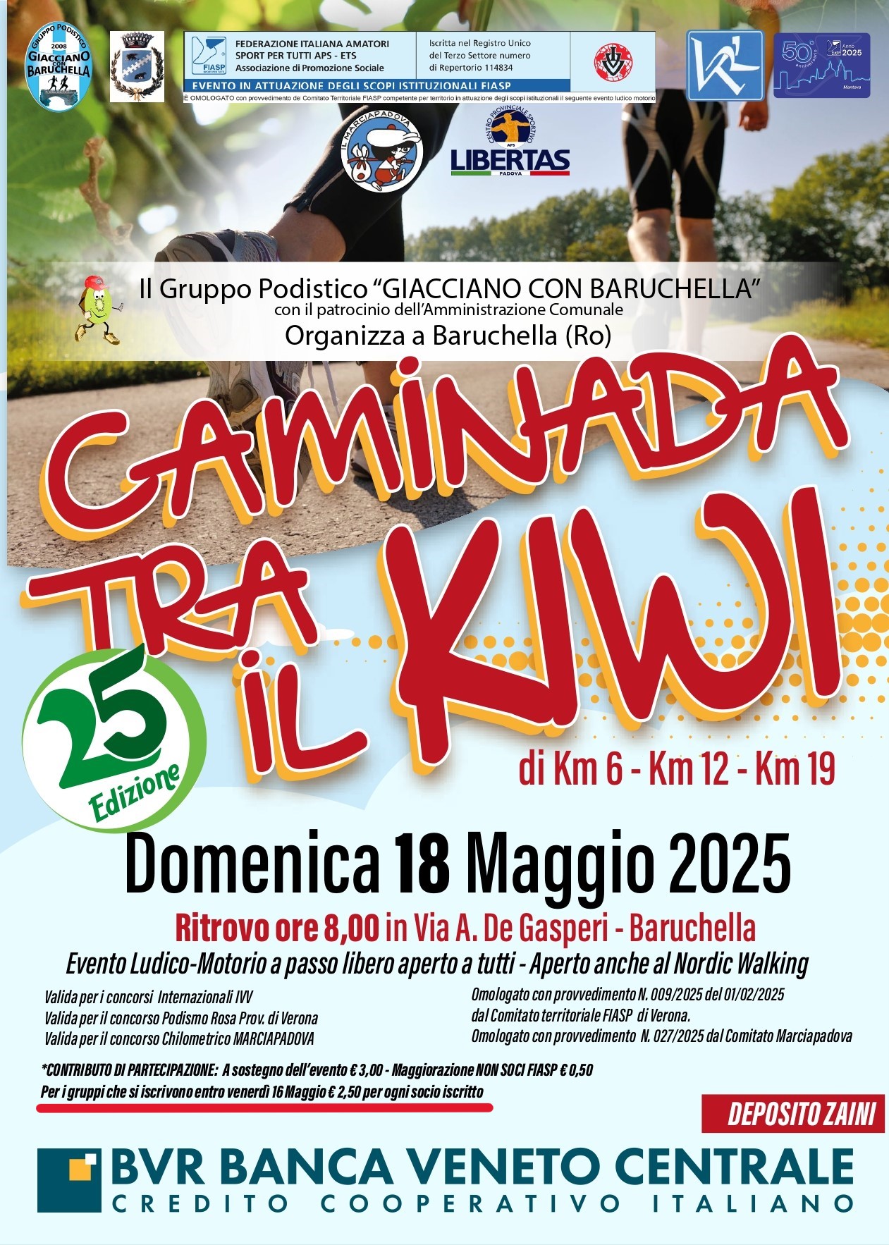 25ª CAMINADA TRA IL KIWI
