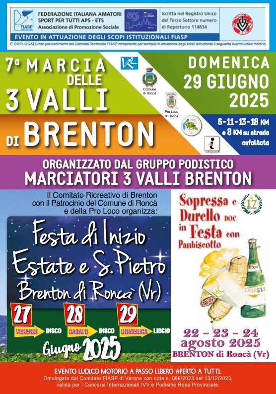 Marcia tre valli