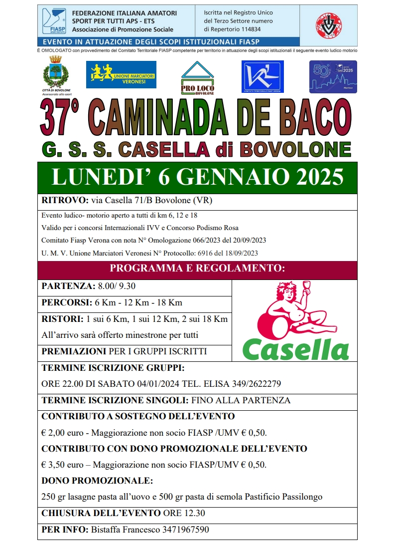 VR002 Caminada de Baco
