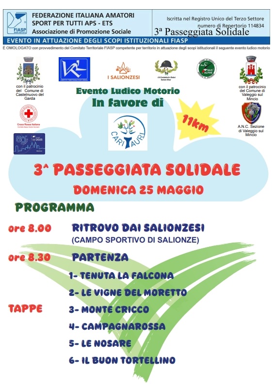 brochure camminata Caritauri defi 3