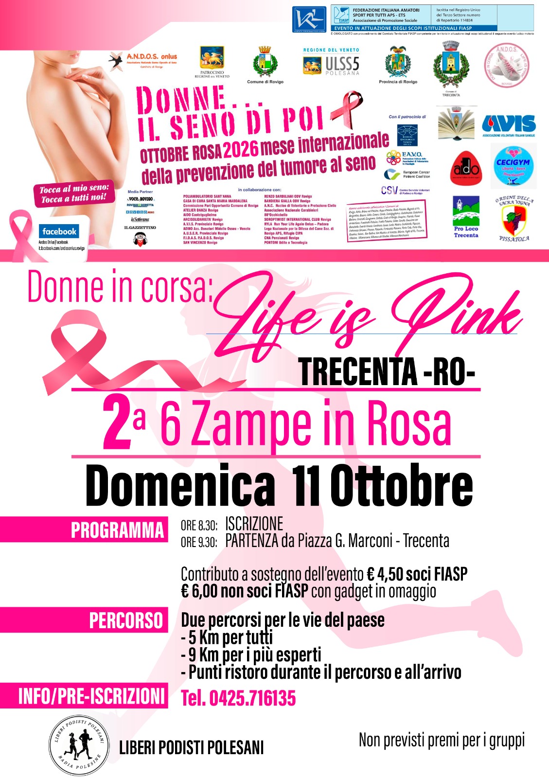 LIFE IS PINK 2 6 ZAMPE IN ROSA